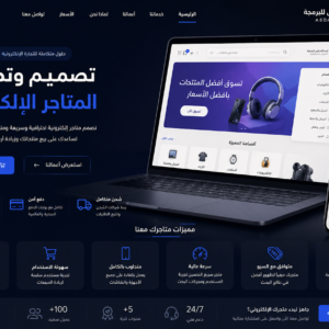 تصميم وتطوير المتاجر الالكترونية